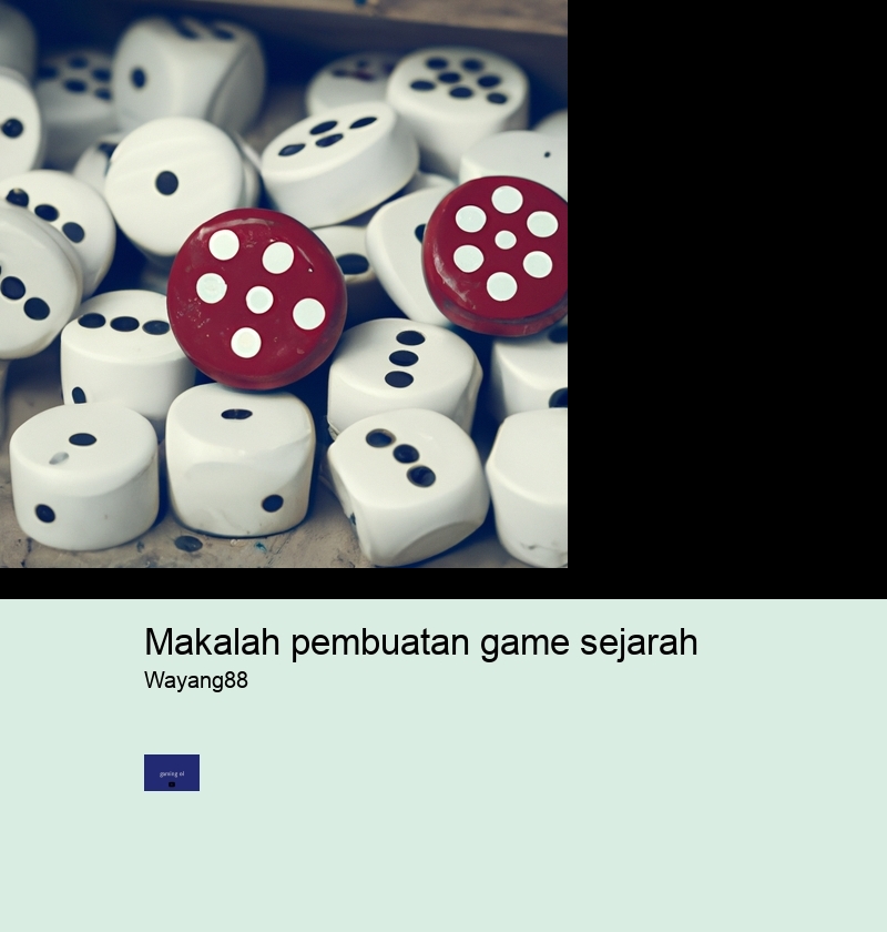 makalah pembuatan game sejarah