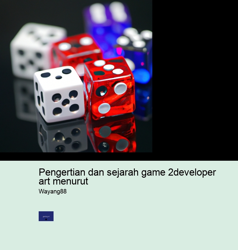 pengertian dan sejarah game 2developer art menurut